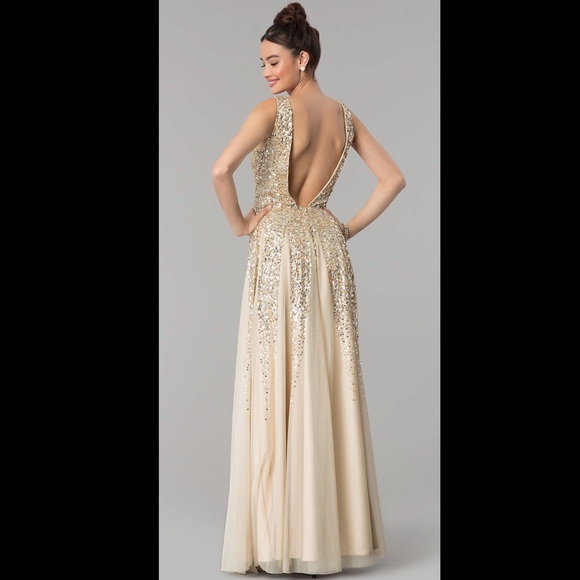 Green Prom Dress - Picture 2 of 6